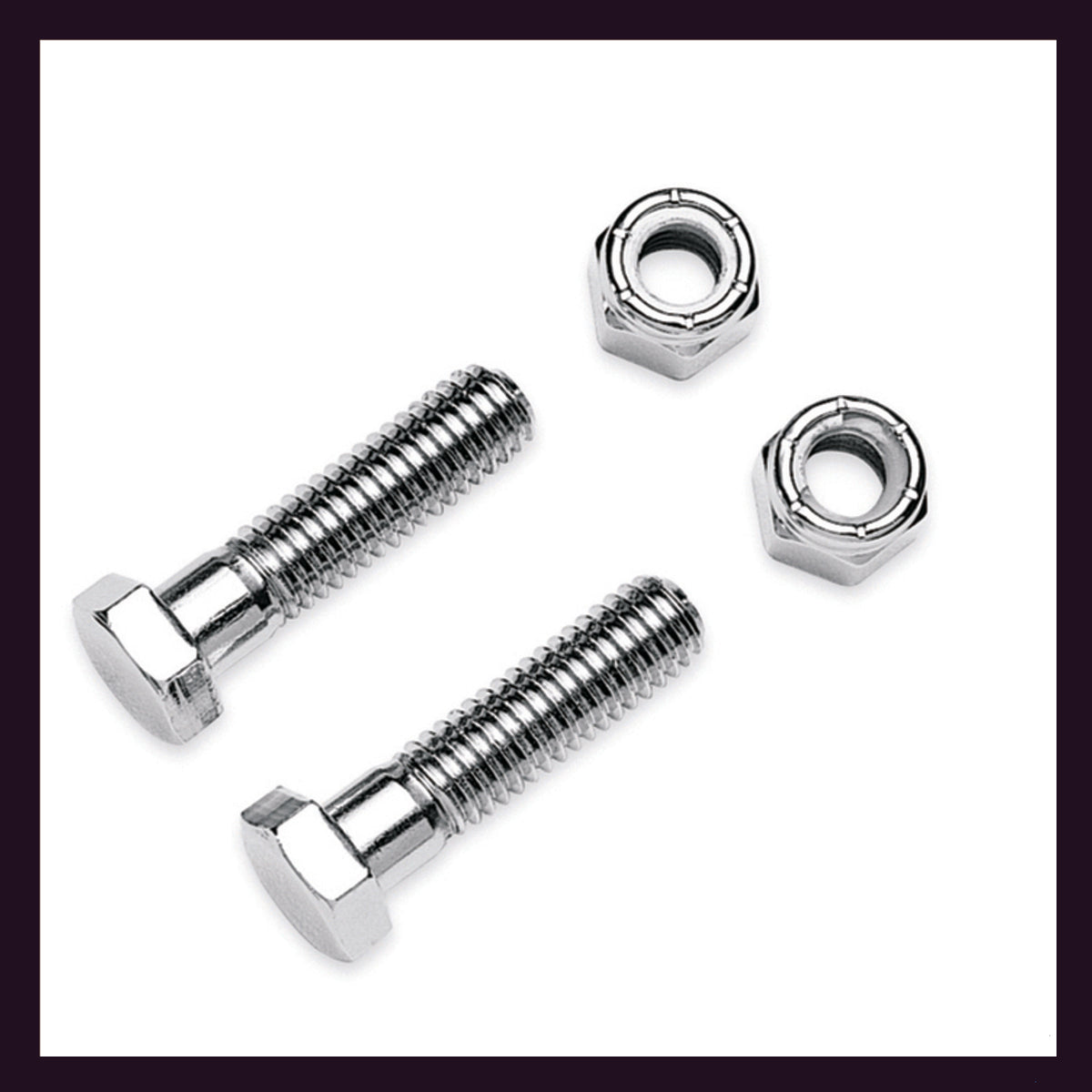 CHROME FOOTPEG HARDWARE KIT