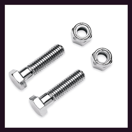 CHROME FOOTPEG HARDWARE KIT