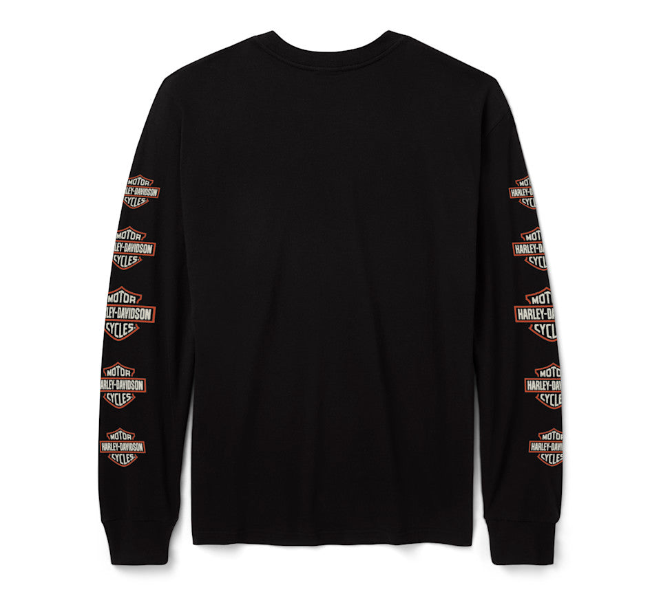 MEN'S H-D STATE OF MIND LONG SLEEVE TEE – Road and Sport Harley
