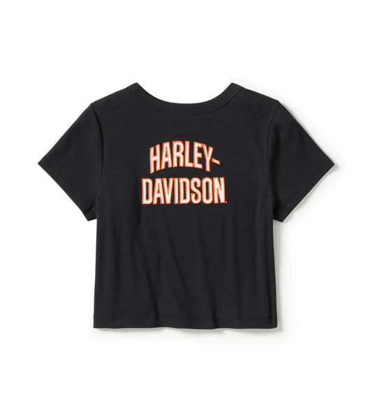 ARCHED FONT BABYDOLL TEE