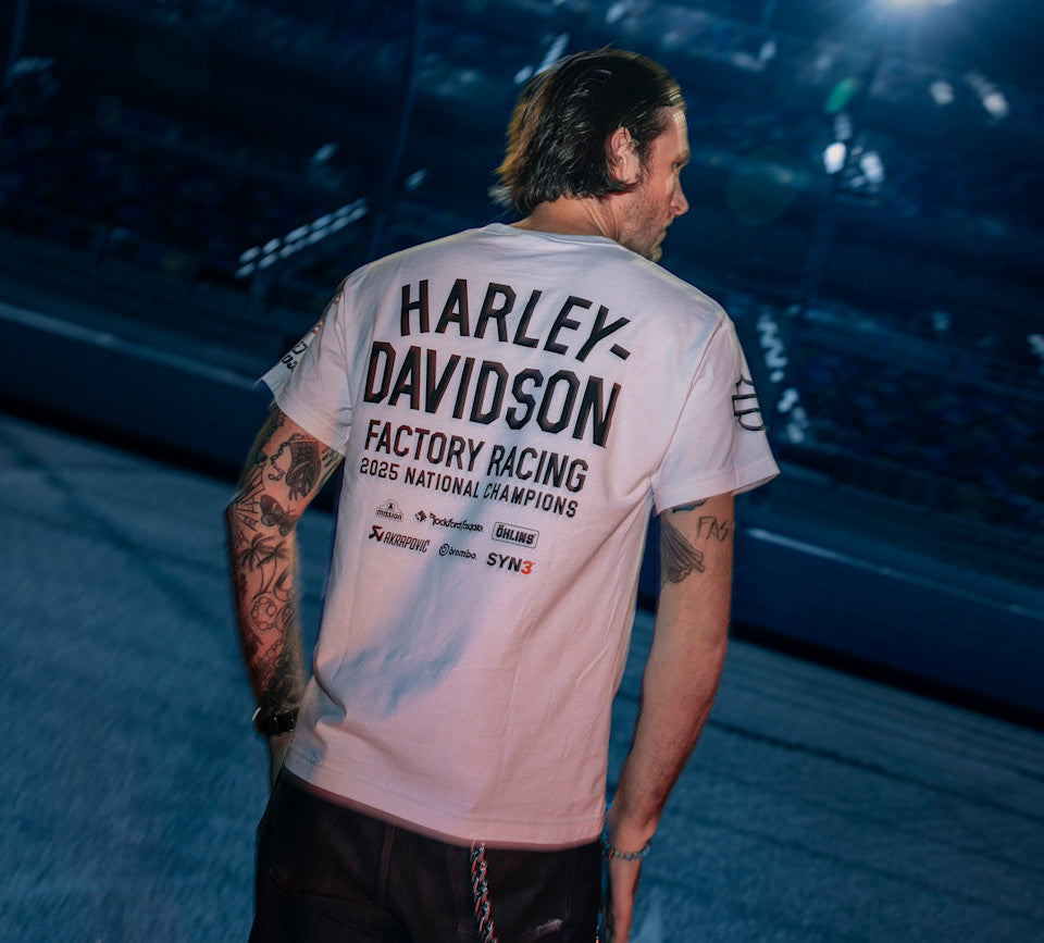 H-D FACTORY RACE CHAMPIONSHIP TEE – Road and Sport Harley-Davidson