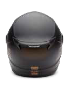 WILLIE G DARK CUSTOM DIVISION X15 FULL FACE HELMET