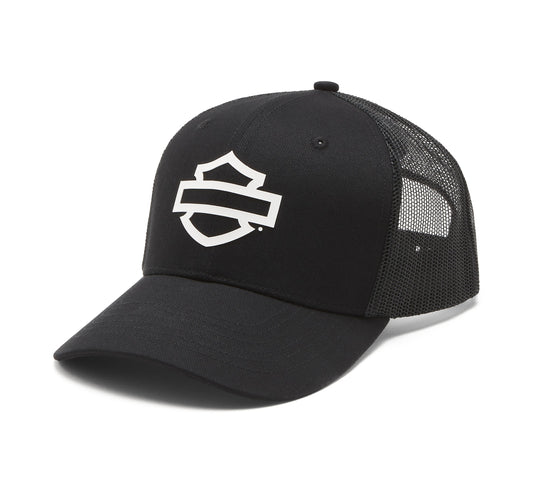 LOGO COLORBLOCK ADJUSTABLE TRUCKER CAP