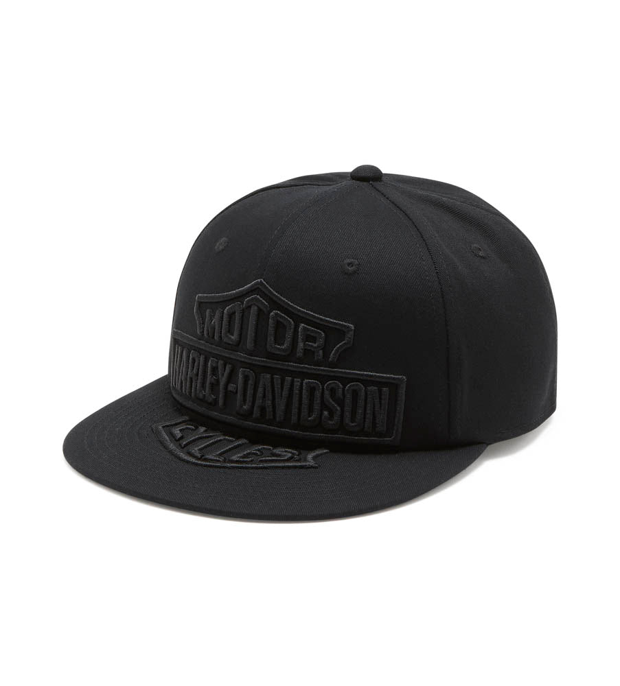 OVERSIZED BAR & SHIELD PANHEAD STRETCH CAP