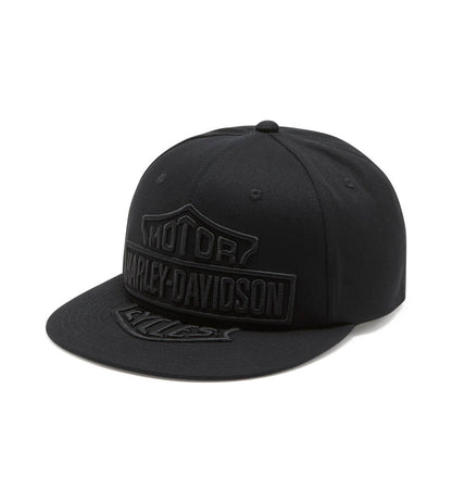 OVERSIZED BAR & SHIELD PANHEAD STRETCH CAP