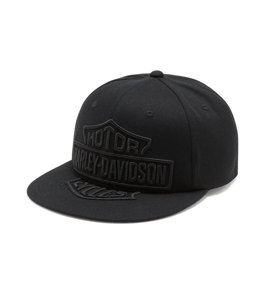 OVERSIZED BAR & SHIELD PANHEAD STRETCH CAP