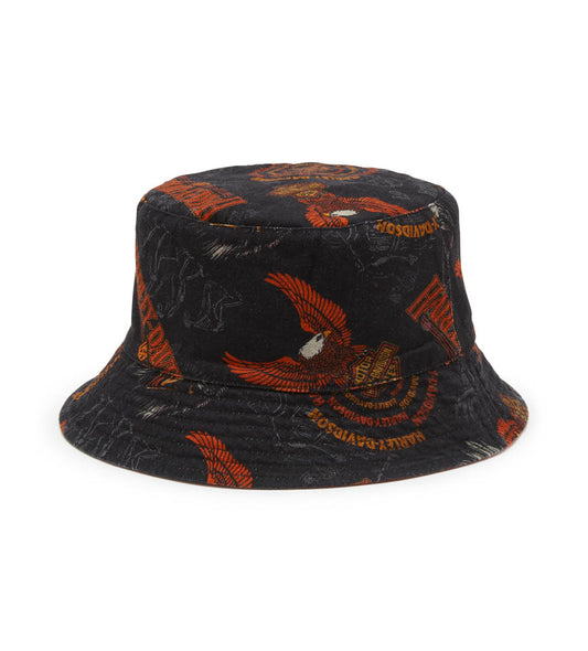 80S REVERSIBLE BUCKET HAT