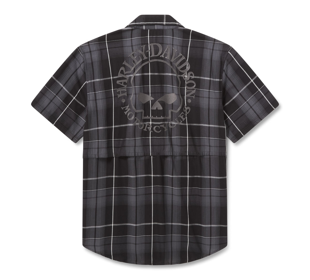 WILLIE G SKULL VENTED STRETCH COMFORT SHIRT