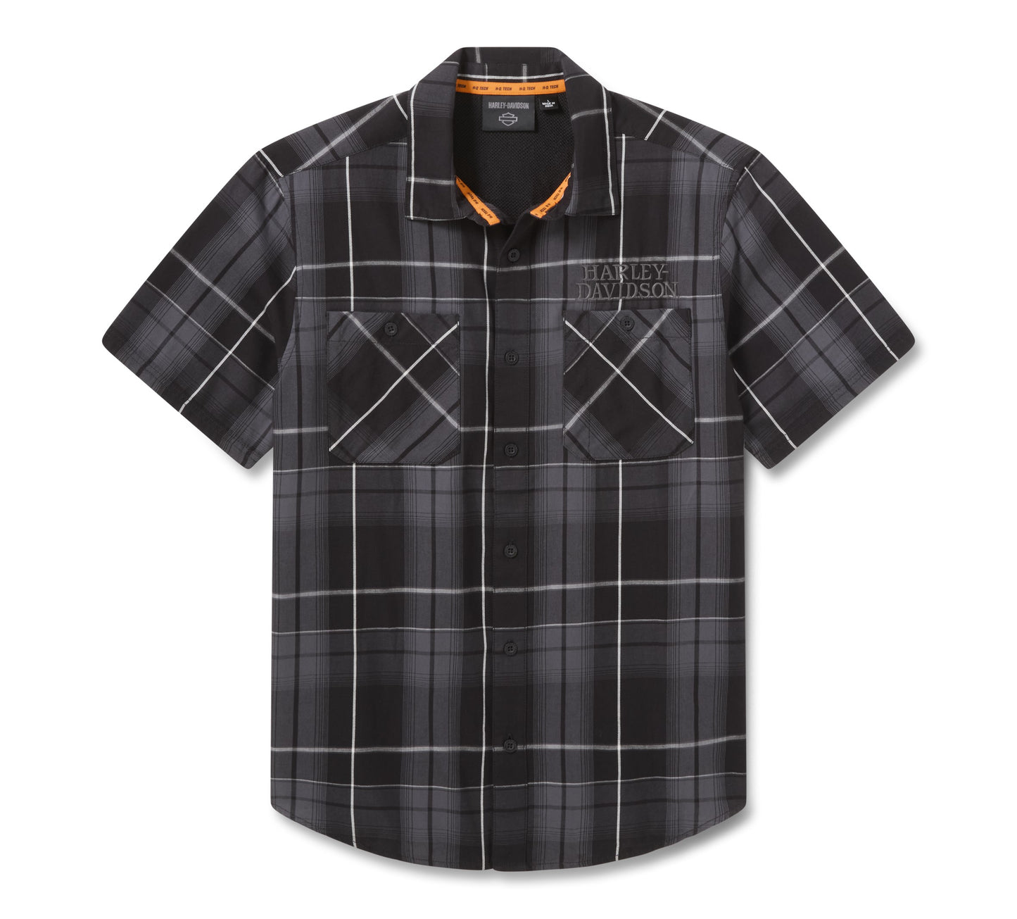 WILLIE G SKULL VENTED STRETCH COMFORT SHIRT