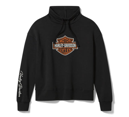 H-D ESSENTIAL FLEECE FUNNEL NECK
