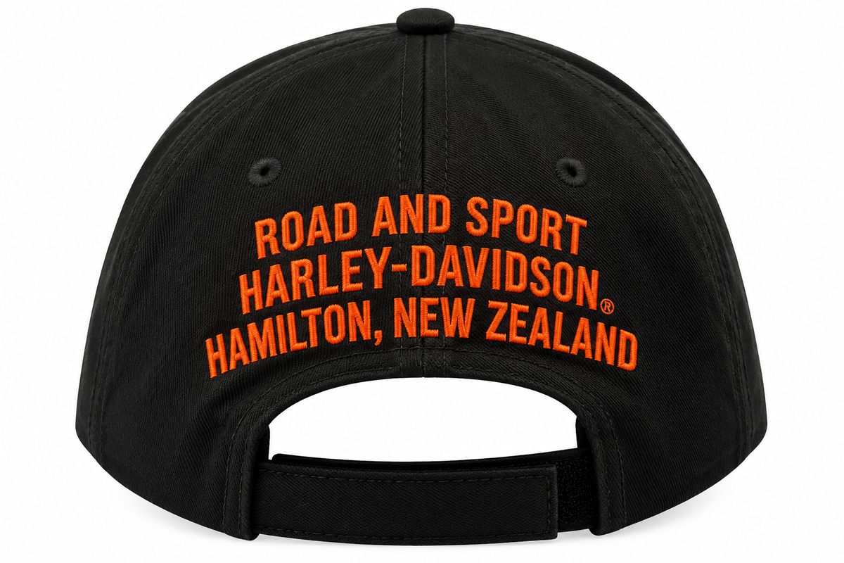 KID'S OPEN BAR & SHIELD CAP - BLACK