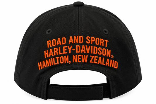 KID'S OPEN BAR & SHIELD CAP - BLACK