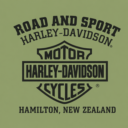 DARK TRAIT DEALER TEE - MILITARY GREEN