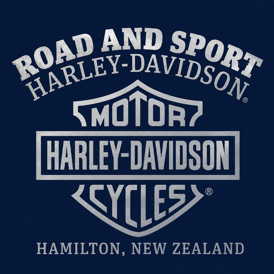 GENUINE LONG SLEEVE POCKET DEALER TEE - NAVY
