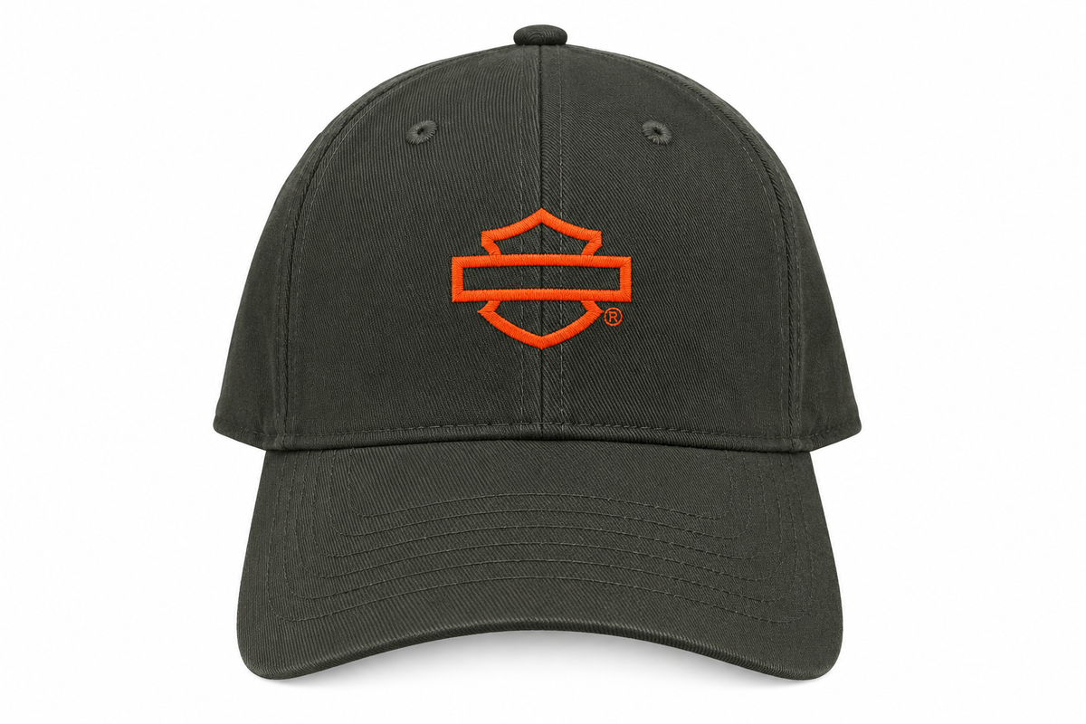 KID'S OPEN BAR & SHIELD CAP - BLACK