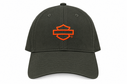 KID'S OPEN BAR & SHIELD CAP - BLACK