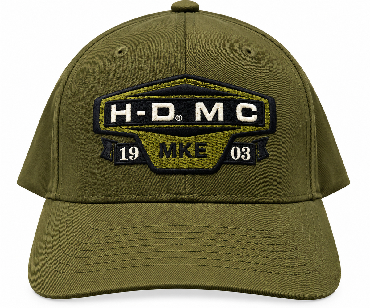 BADGE DEALER CAP - VINTAGE GREEN
