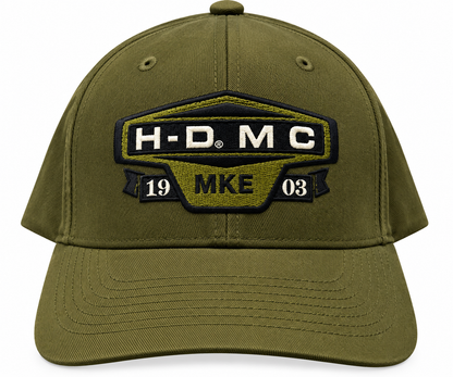 BADGE DEALER CAP - VINTAGE GREEN