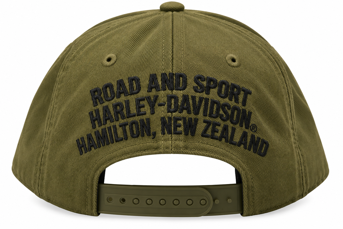 BADGE DEALER CAP - VINTAGE GREEN