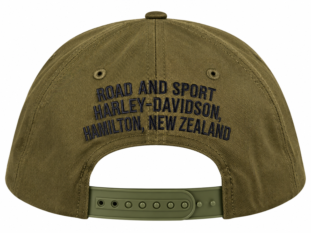 BADGE VINTAGE GREEN DEALER CAP