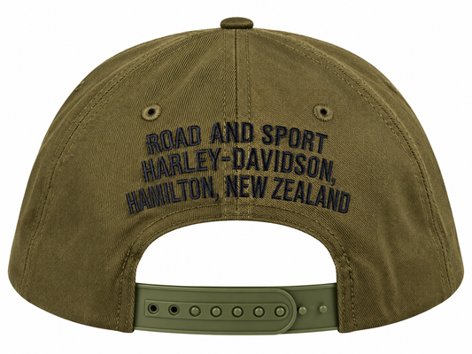 BADGE VINTAGE GREEN DEALER CAP