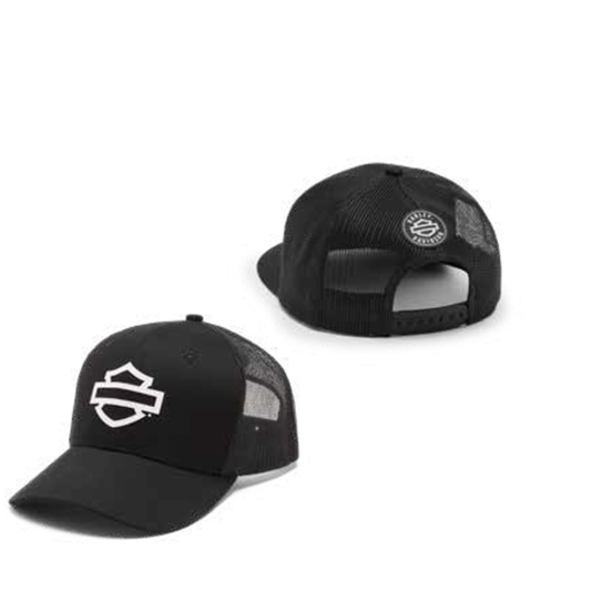 LOGO COLORBLOCK ADJUSTABLE TRUCKER CAP