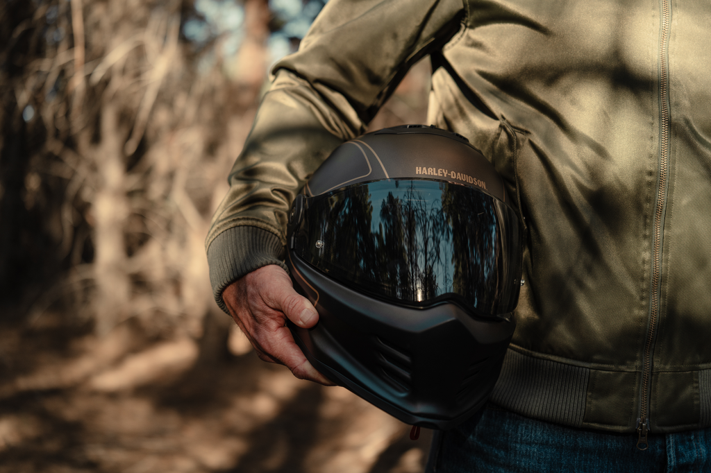 WILLIE G DARK CUSTOM DIVISION X15 FULL FACE HELMET