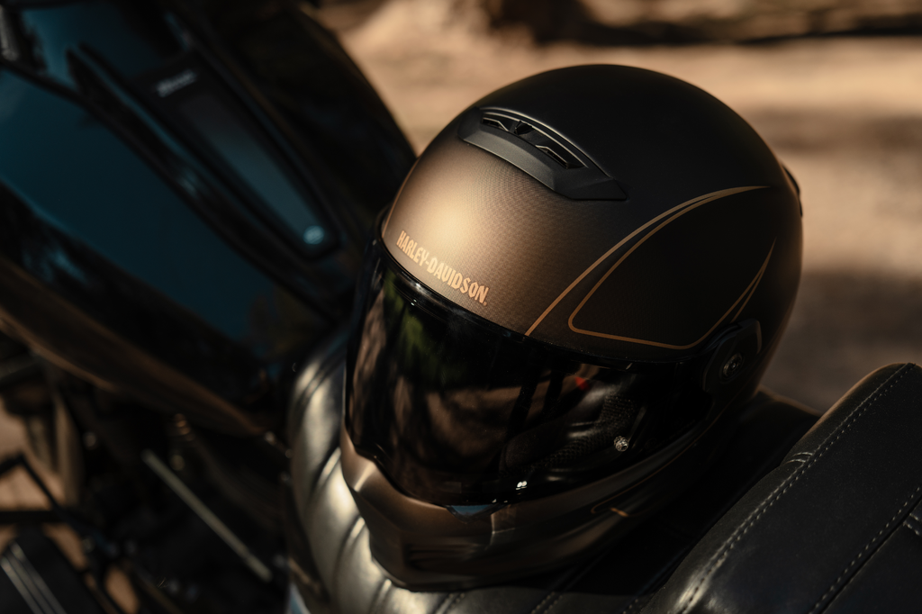 WILLIE G DARK CUSTOM DIVISION X15 FULL FACE HELMET