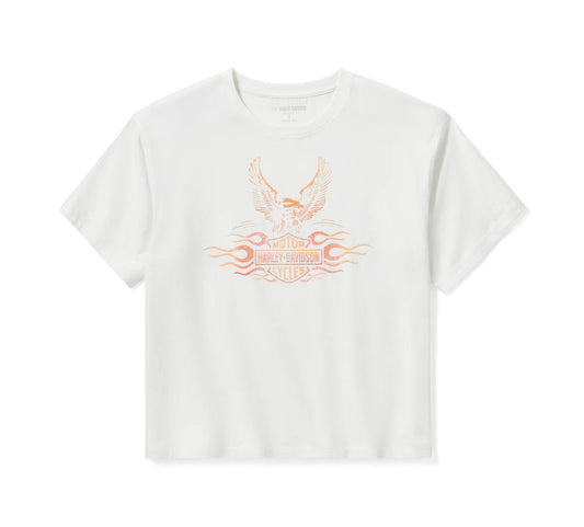 FLAMING EAGLE BOXY TEE